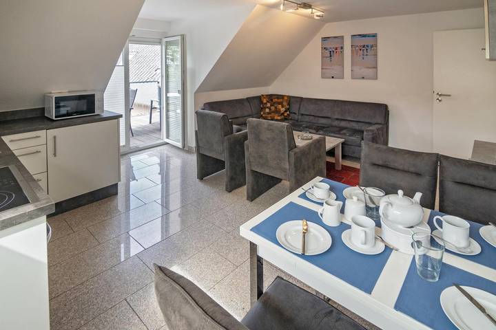 Ferienwohnung für 4 Personen, mit Balkon in Bensersiel - 4