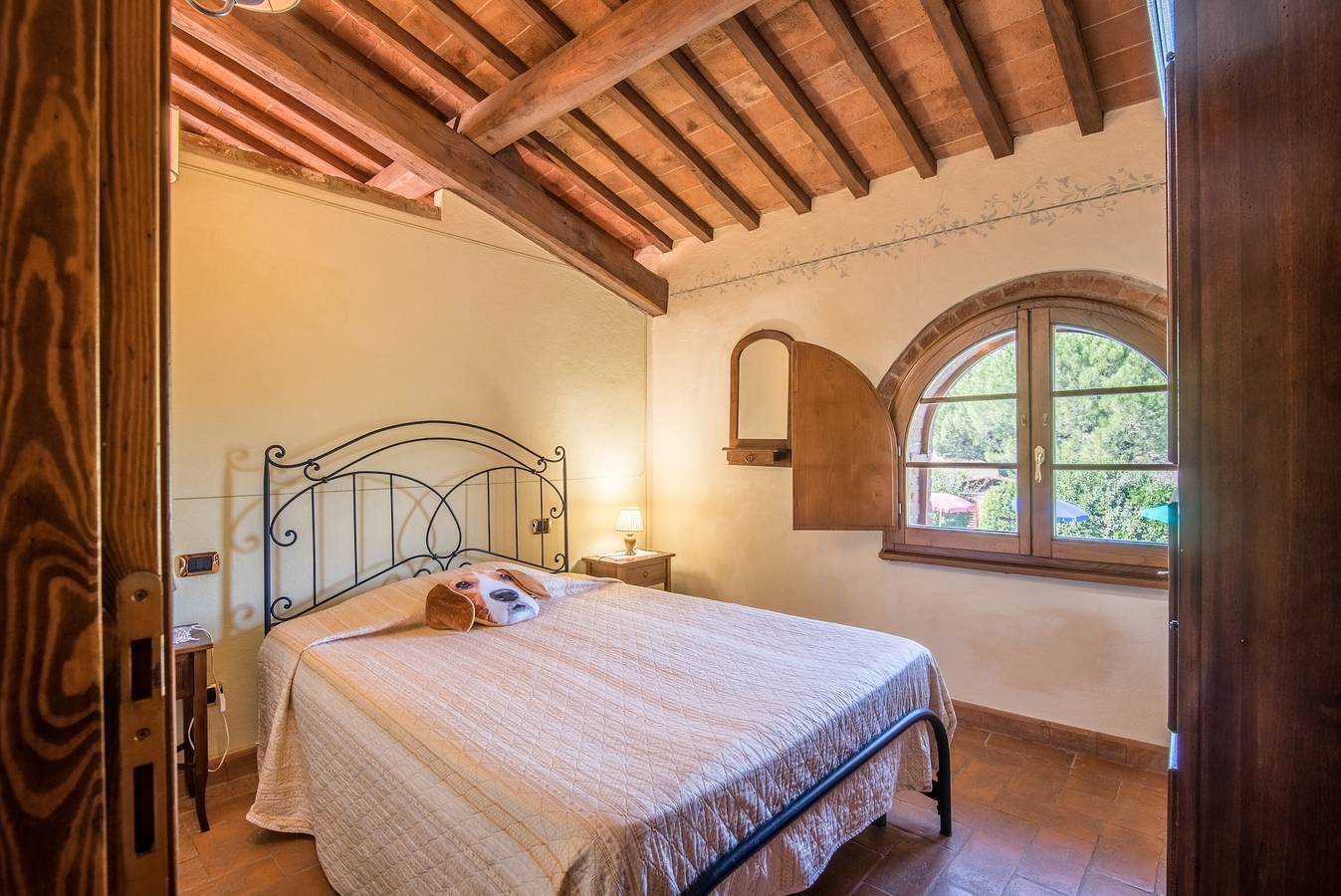 Appartamento 'Agriturismo Ischieto - Il Granaio' con piscina in comune, Wi-Fi e aria condizionata in Rapolano Terme, Siena e dintorni