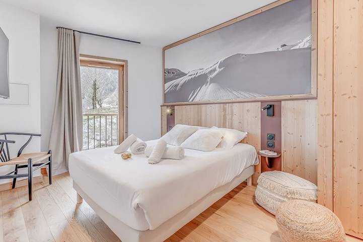 Ganze Wohnung, Champagny-en-Vanoise, Whg. 8 Pers, 3 Sz, WIFI, Parkplatz, Südost-Balkon in Champagny-en-Vanoise, Vanoise-Massiv