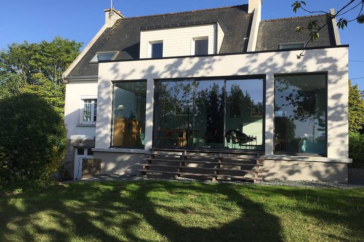 Location de vacances pour 10 personnes, avec jardin dans Plage de la Fresnaye