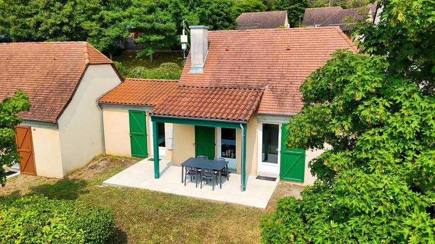 Parc de vacances pour 4 personnes, avec terrasse et jardin, animaux acceptés - 1
