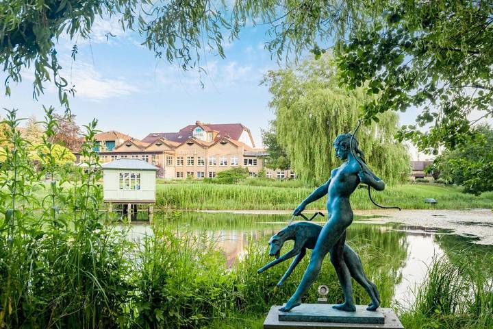 Hotel für 3 Personen, mit Terrasse und Whirlpool sowie Garten und Pool in Haithabu