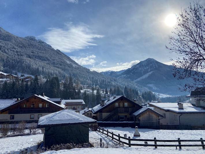 Ferienwohnung für 4 Personen, mit Balkon im Val di Fassa - 2