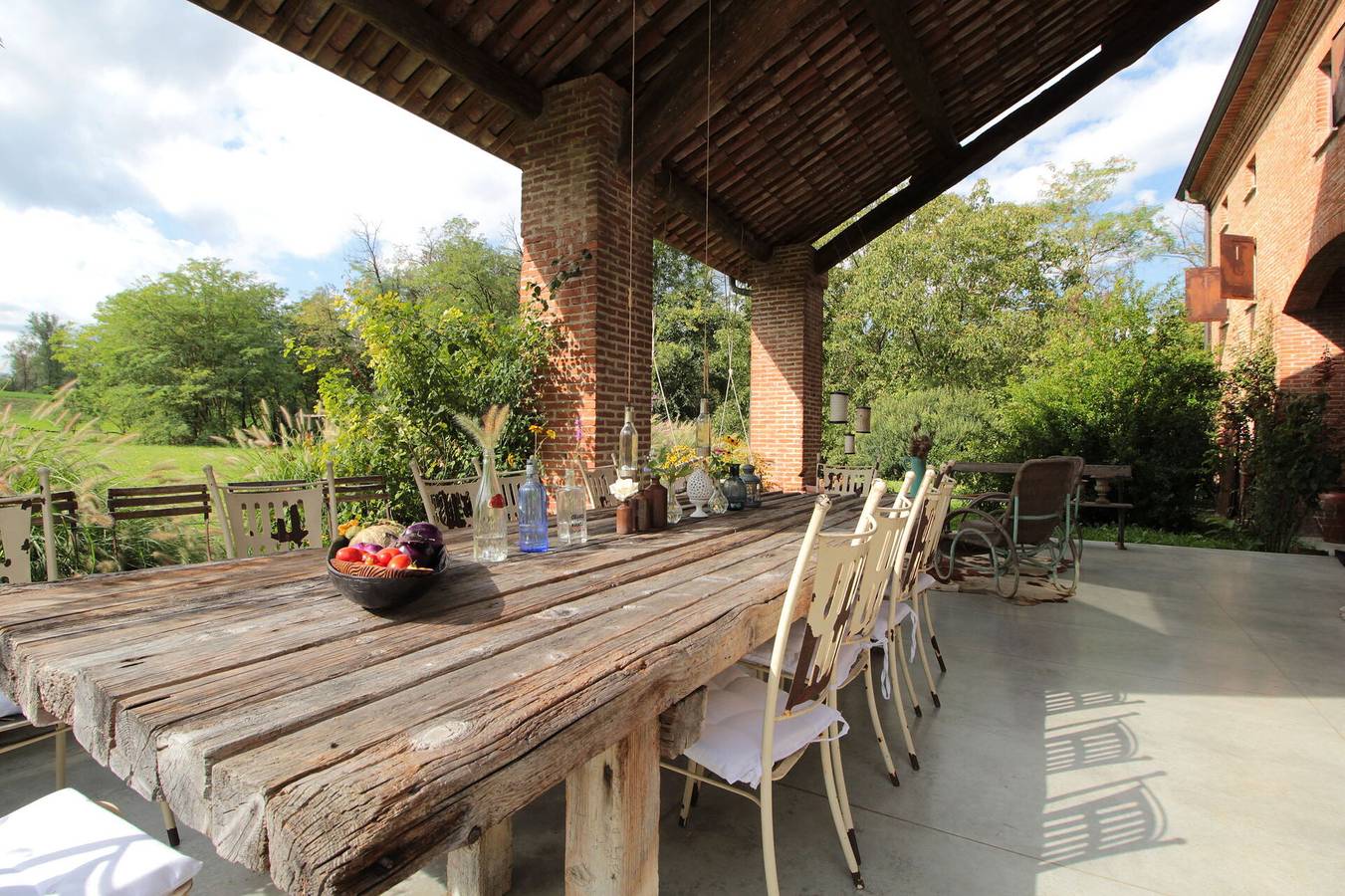 Villa Poggio Zucchino, Pool, Piacenza - Villa Poggio Zucchino in Agazzano, Piacenza Province