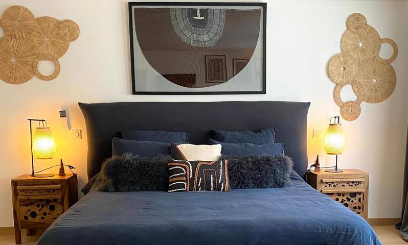 Gîte pour 2 personnes, avec sauna ainsi que jardin et vue à Tautavel - 4