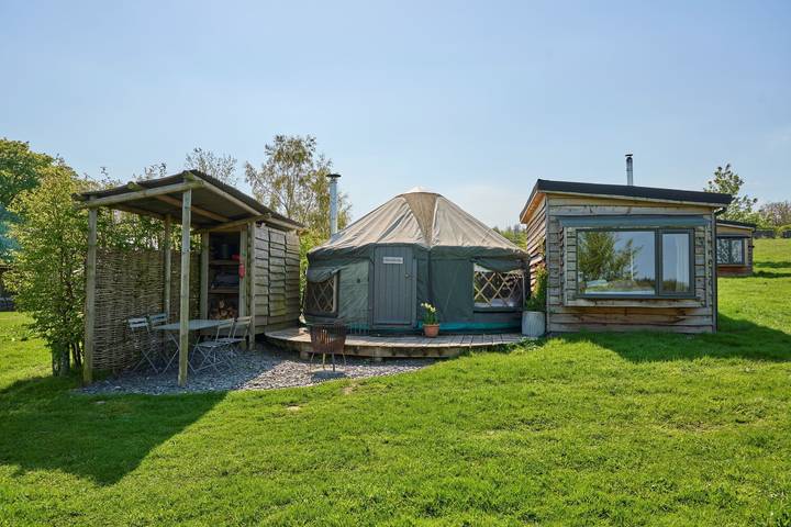 Yurt for 4 people in North Yorkshire