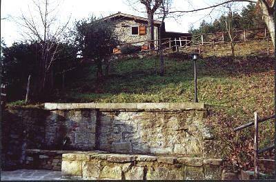 Ganze Ferienwohnung, Appartement mit Grill, gemeinsamem Pool und Garten in Bibbiena, Casentino