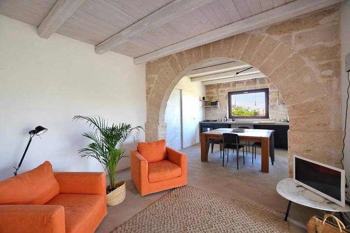 Villa per 7 persone, con panorama e giardino in Favignana
