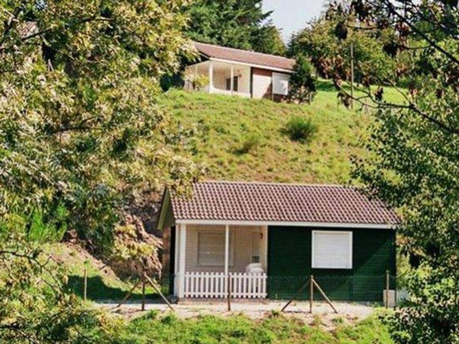 Camping Douce Ardèche - Chalet 4 personnes in Désaignes, Parc naturel régional des Monts d'Ardèche