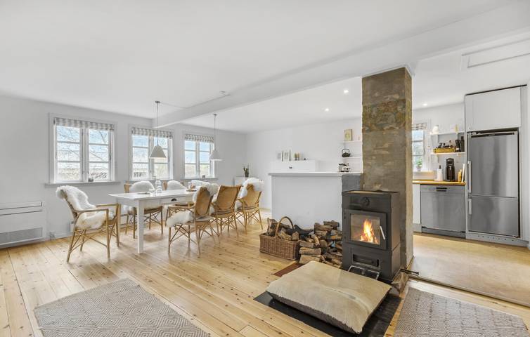 Ferienhaus für 7 Personen mit Terrasse in Hornbæk, Kattegat Küste