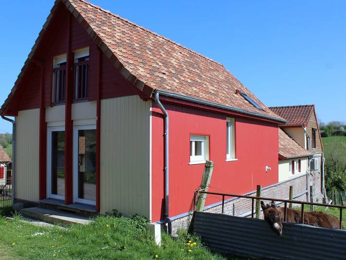 Location de vacances pour 2 personnes, avec Jardin à Oneux