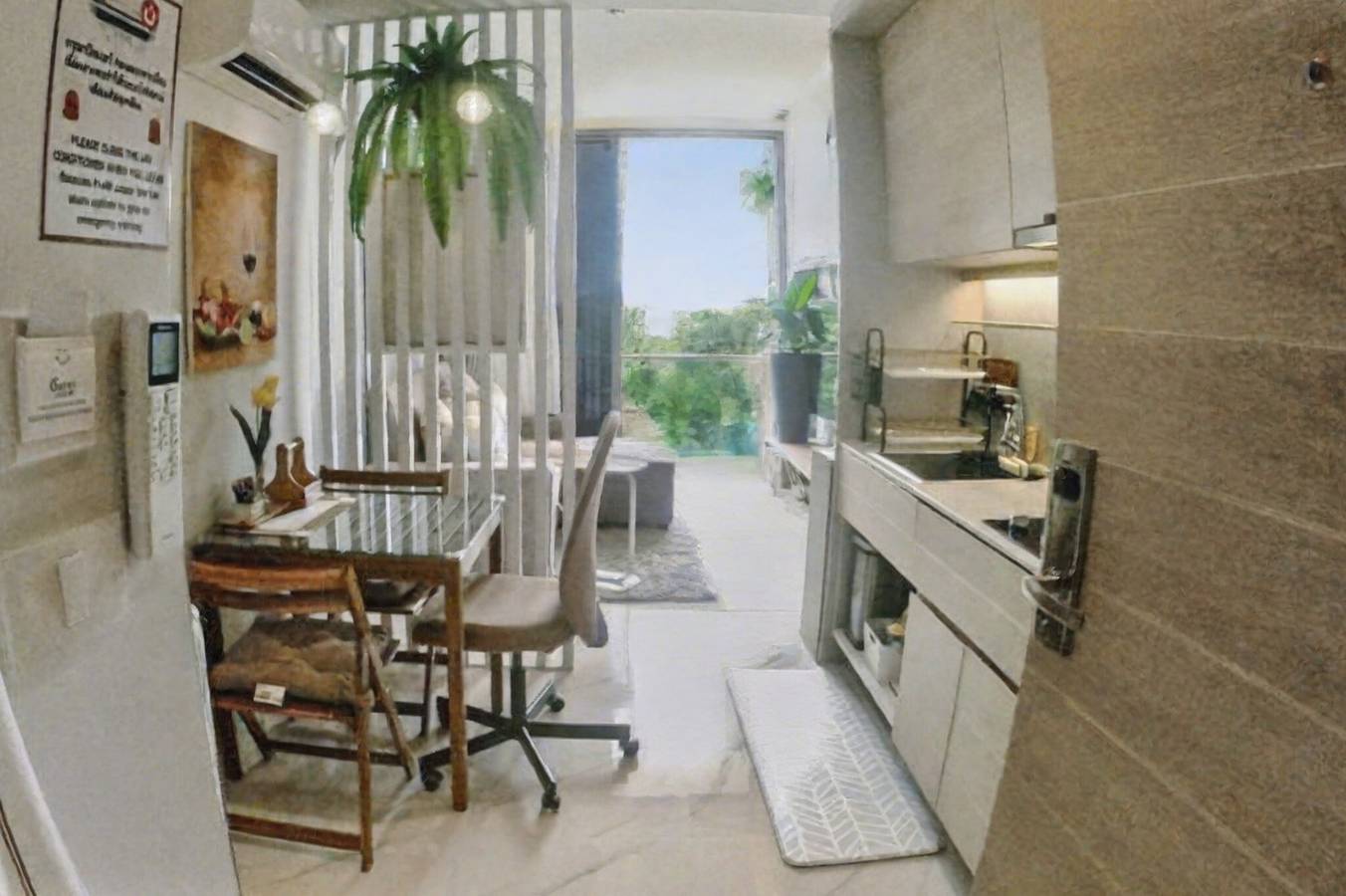 Apartamento vacacional entero, Rocco 513 - Apartamento de 1 dormitorio en esquina con vistas al mar in Ao Nang, Provincia de Krabi