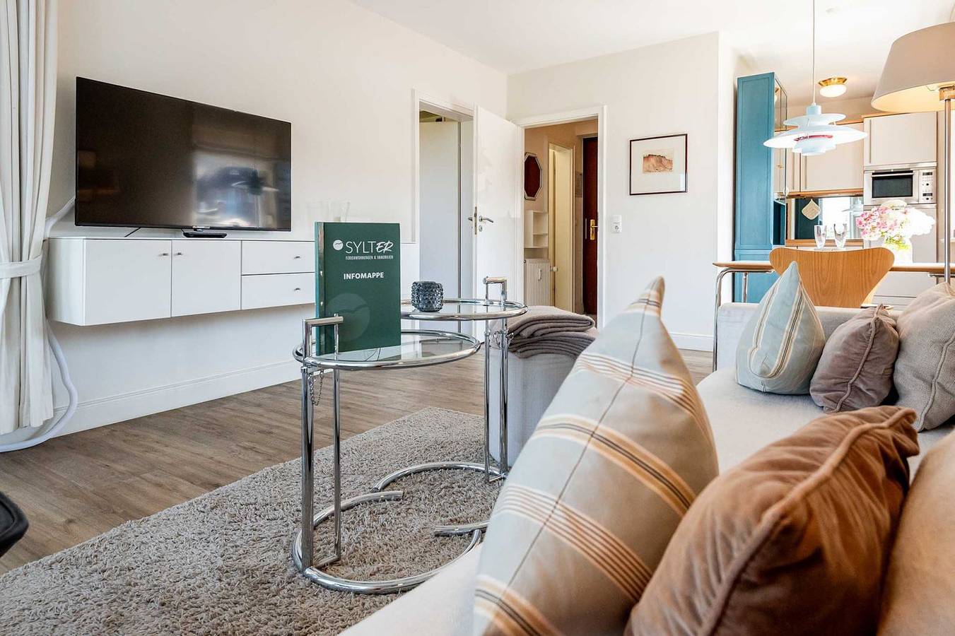 Ganze Wohnung, 2-Zimmer-Ferienwohnung am Meer mit ca. 50 m² Wohnfläche, für 2 Personen in Wenningstedt, Sylt