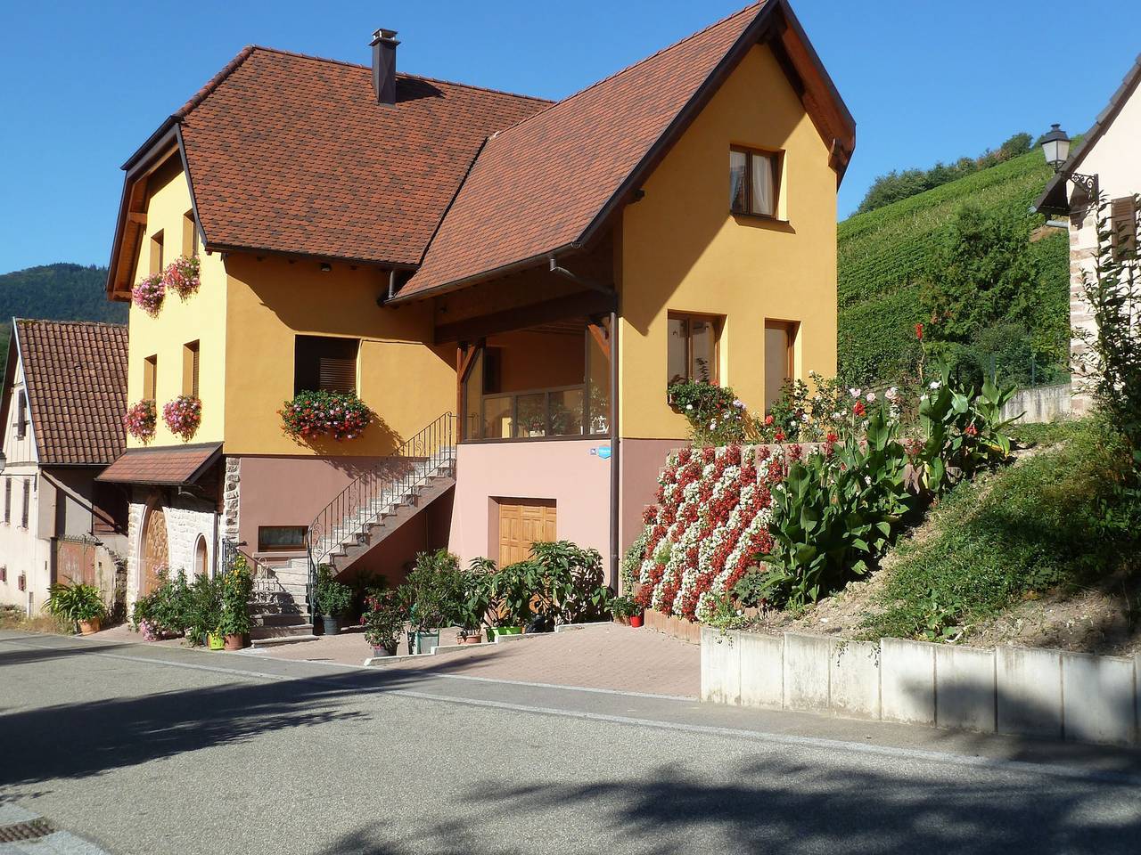 Appartement entier, Appartement cosy à Bernardvillé 60 m² avec jardin vue montagne in Bernardvillé, Région de Sélestat-Erstein