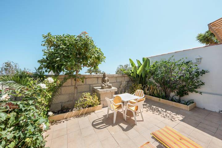 Ferienhaus Casa Limona mit Meerblick, Wlan und Terrasse in Arona, Teneriffa Süd