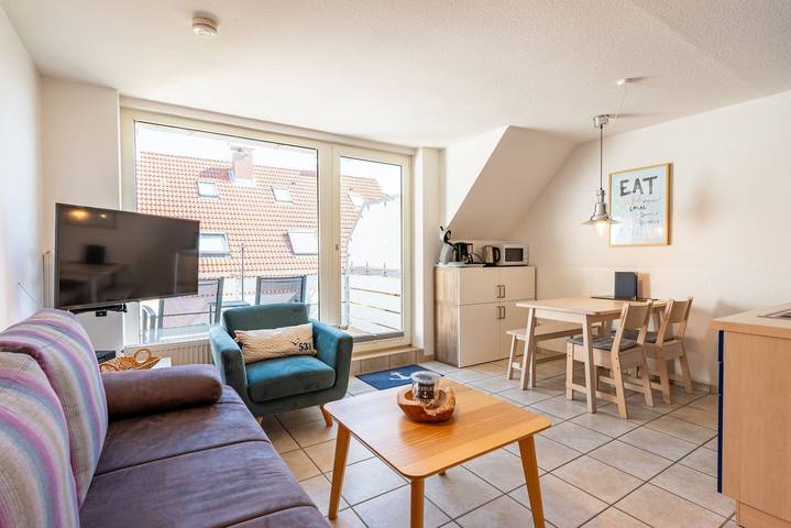 Ferienwohnung für 2 Personen, mit Balkon, mit Haustier in Norden-Norddeich - 3