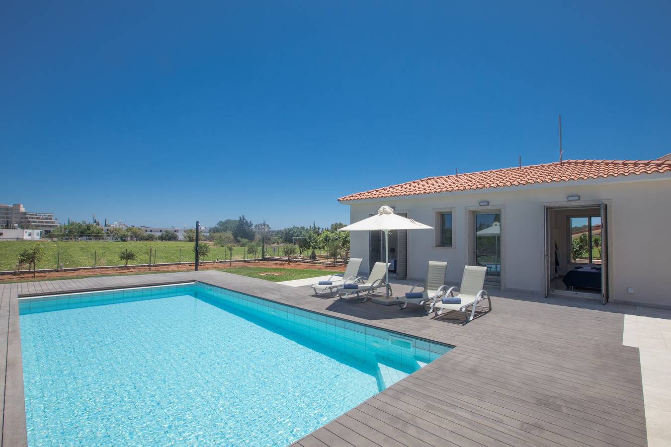 Protaras Holiday Villa Kg81 Private 3 bedroom villa with pool in Protaras, South Cyprus