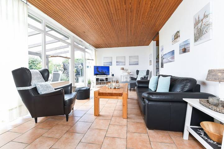 Ferienhaus für 4 Personen, mit Terrasse und Garten