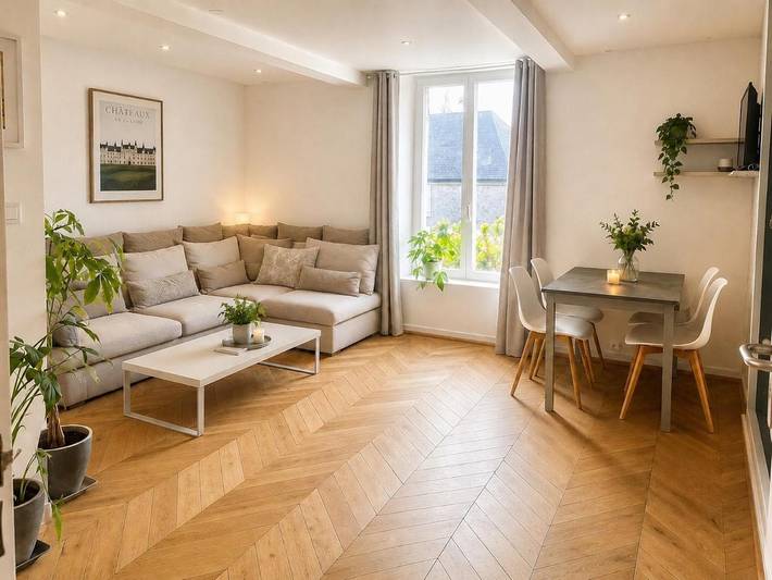Gîte pour 4 personnes, avec terrasse à Messas - 2