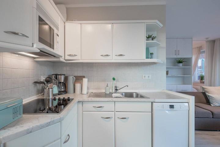 Ganze Wohnung, Ferienwohnung Waterkant in Husum für bis zu 2 Personen in Husum Hafen, Husum