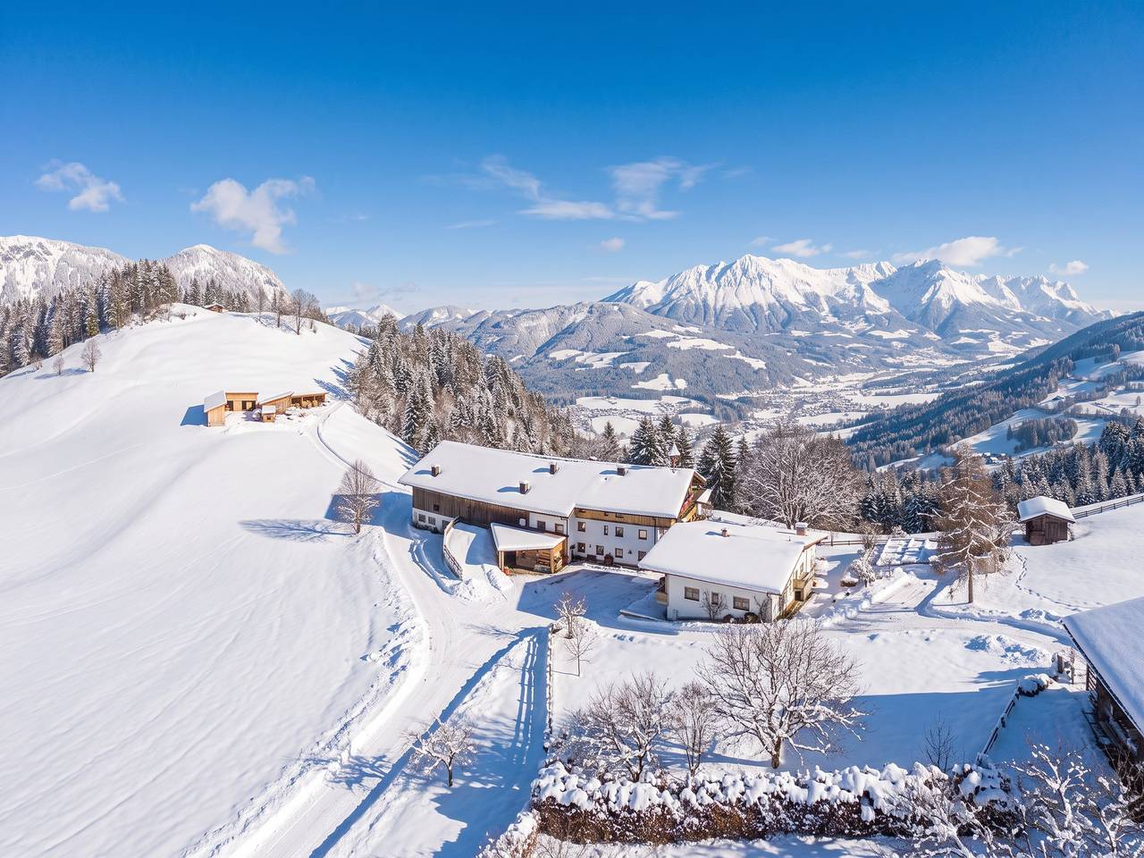 Ganze Wohnung, Gemütliches Haus mit schöner Aussicht auf die Bergwelt in Söll, Kaisergebirge