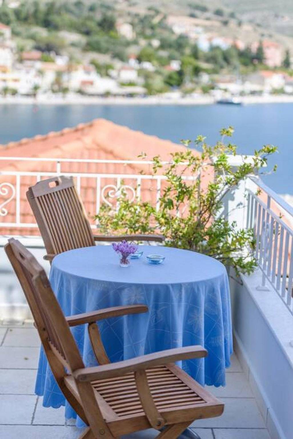 Ganze Wohnung, Ferienwohnung für 5 Personen mit Balkon in Agia Effimia, Kefalonia