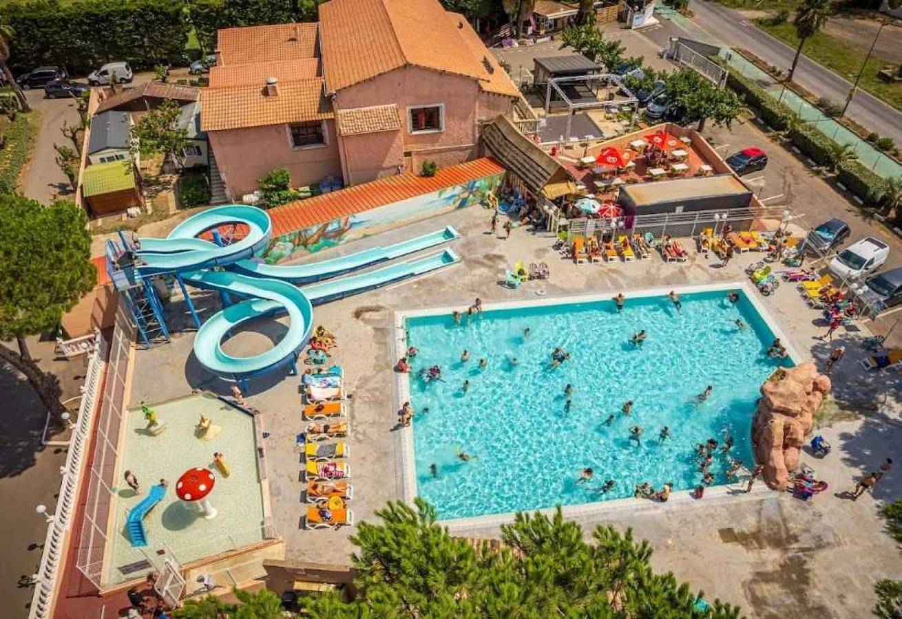 Camping für 4 Personen in Sérignan, Béziers und Umgebung