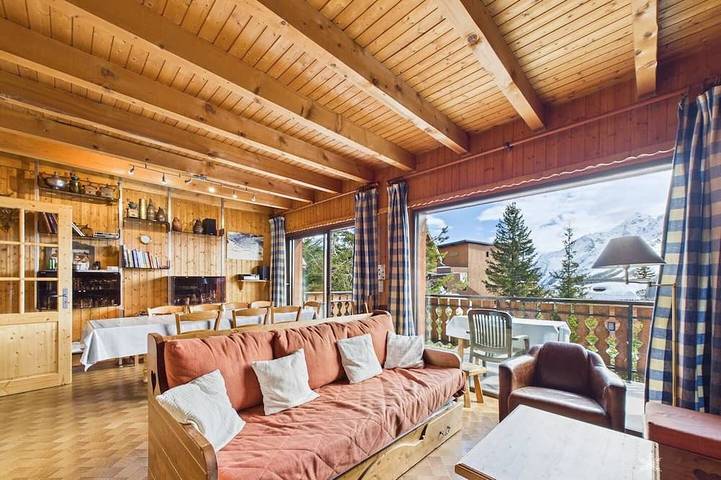 Maison pour 8 personnes, avec balcon dans Col du Petit Saint-Bernard