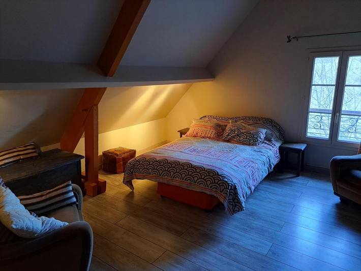 Chambre d’hôte pour 3 personnes, avec Jardin et Sauna