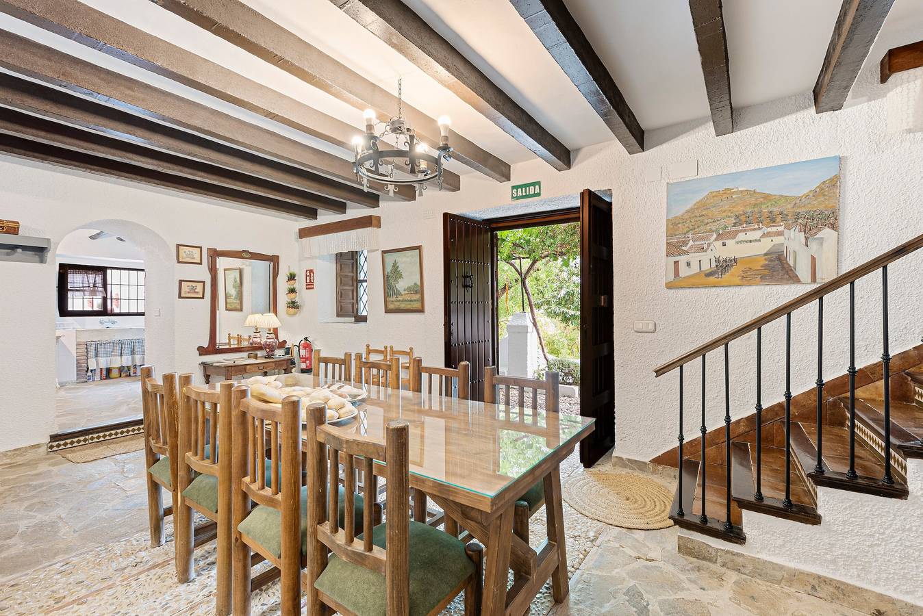 Ferienhaus 'Cortijo Caracate' mit Bergblick, Wlan und Klimaanlage in Archidona, Málaga Provinz