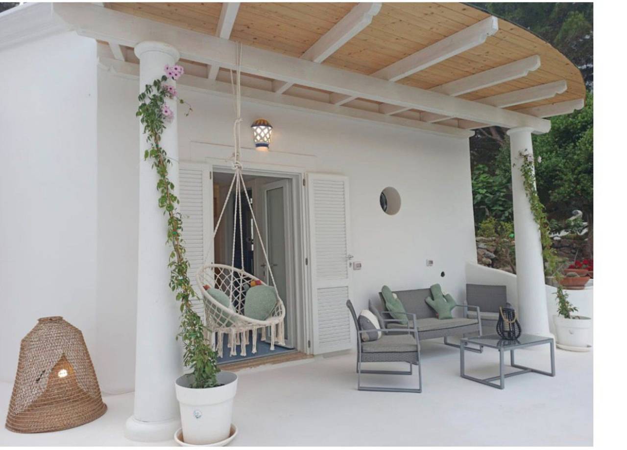 Zimmer 'Villa Le Palette - Ginestre' mit Meerblick, Wlan und Klimaanlage in Ponza, Latium
