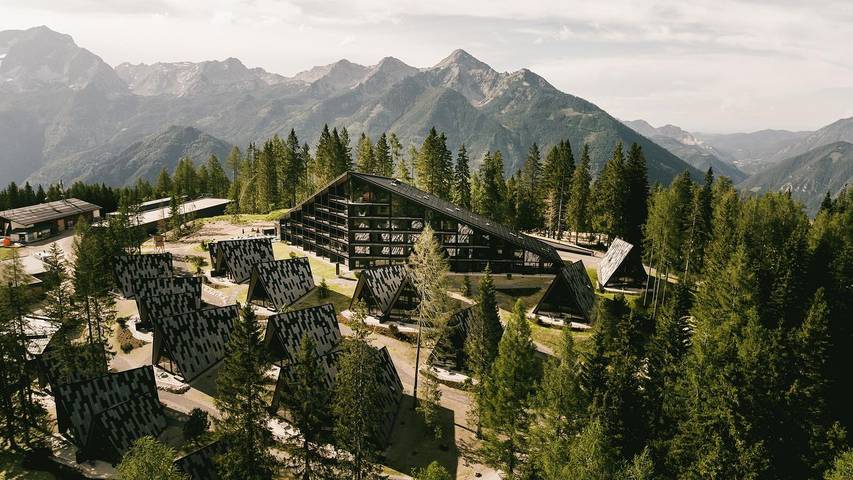 Chalet für 5 Personen, mit Pool und Terrasse sowie Sauna, mit Haustier in Hinterstoder