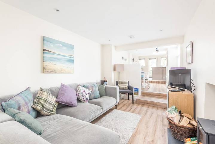 Log cabin for 8 people, with garden in St Andrews