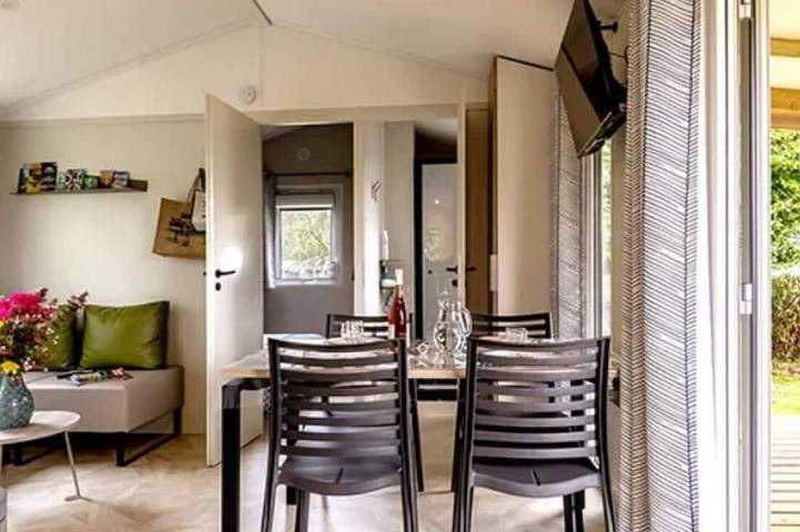 ZEcamping 3 étoiles mobil-home TV Lv BBQ 27m2 4 pers in Pordic, Côte de Goëlo