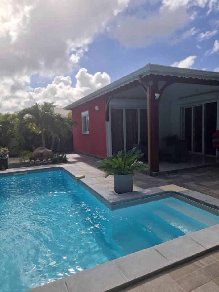 Villa pour 5 personnes, avec jardin ainsi que piscine et terrasse en Guadeloupe - 2