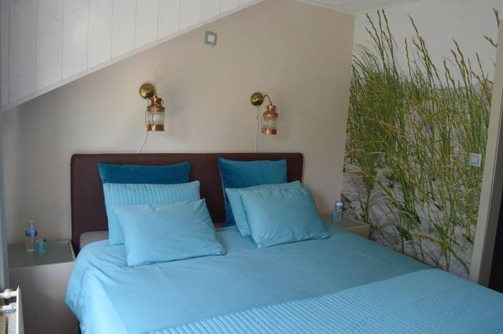 Chambre d’hôte pour 2 personnes, avec Balcon et Terrasse ainsi que Jardin et Vue à Gand