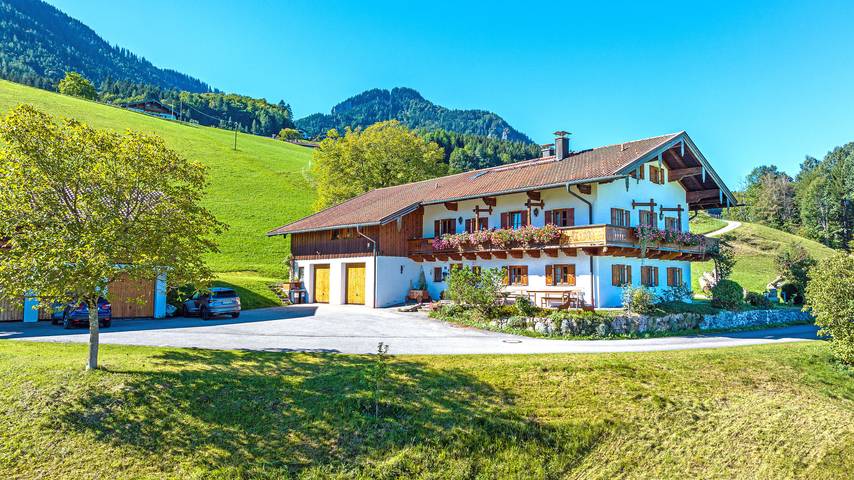 Gîte pour 2 personnes, avec jardin, adapté aux familles à Ruhpolding - 2