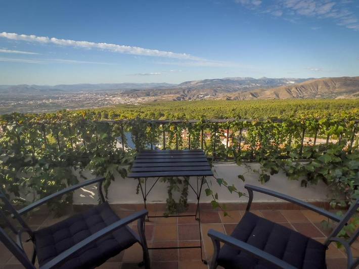 Hôtel pour 2 personnes, avec vue ainsi que jardin et piscine, animaux acceptés à La Zubia - 4