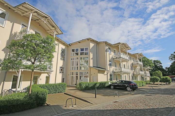 Ferienwohnung am Strand für 2 Personen, mit Balkon auf Rügen