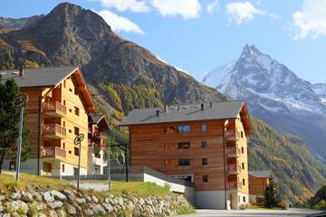 Gîte pour 4 personnes, avec terrasse, animaux acceptés dans Ayer (Anniviers)
