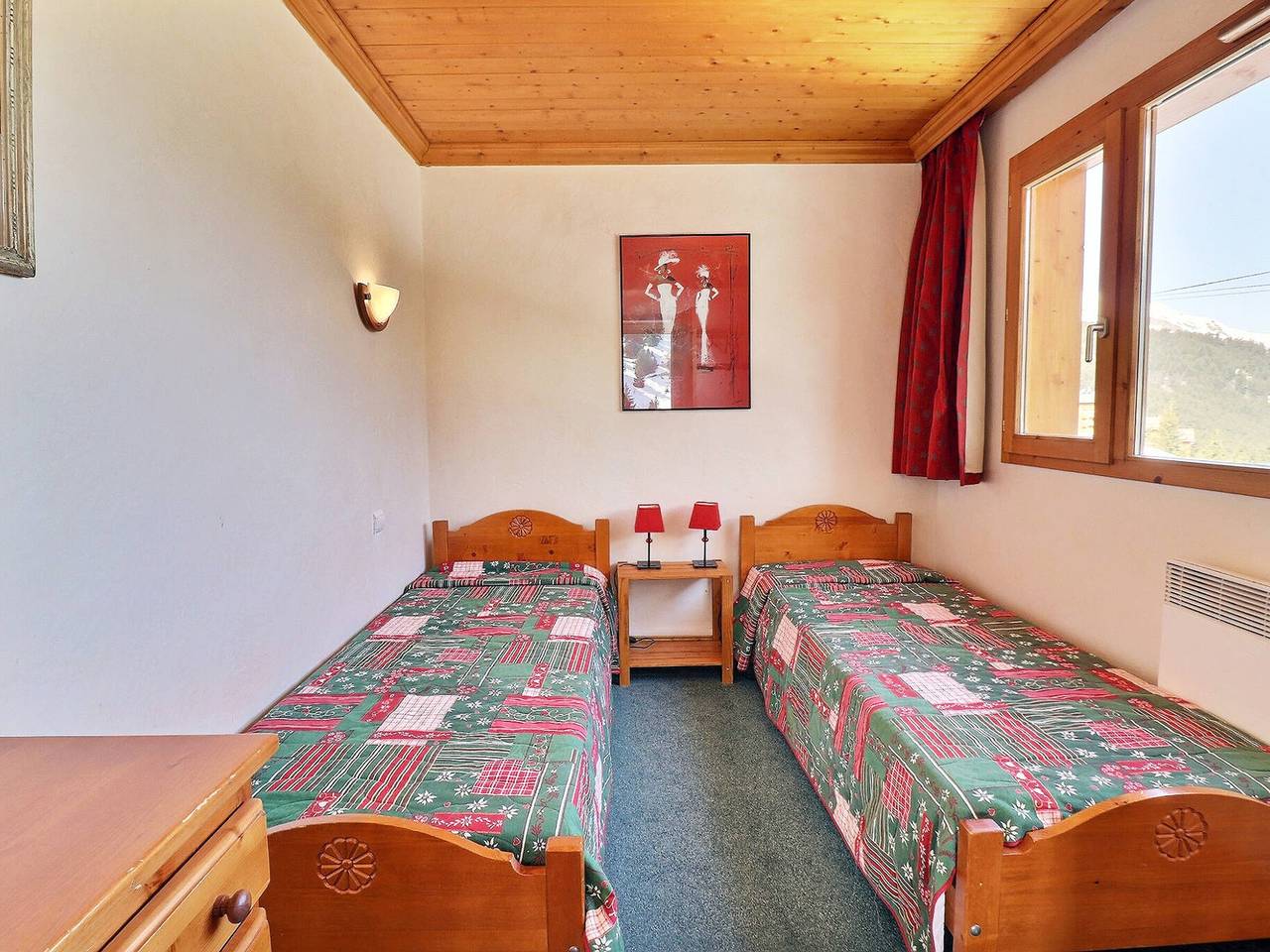 Ganze Wohnung, Charmante 2-Zimmer-Wohnung Méribel, 4 Pers, Balkon, Wifi in Méribel-Mottaret, Les Allues