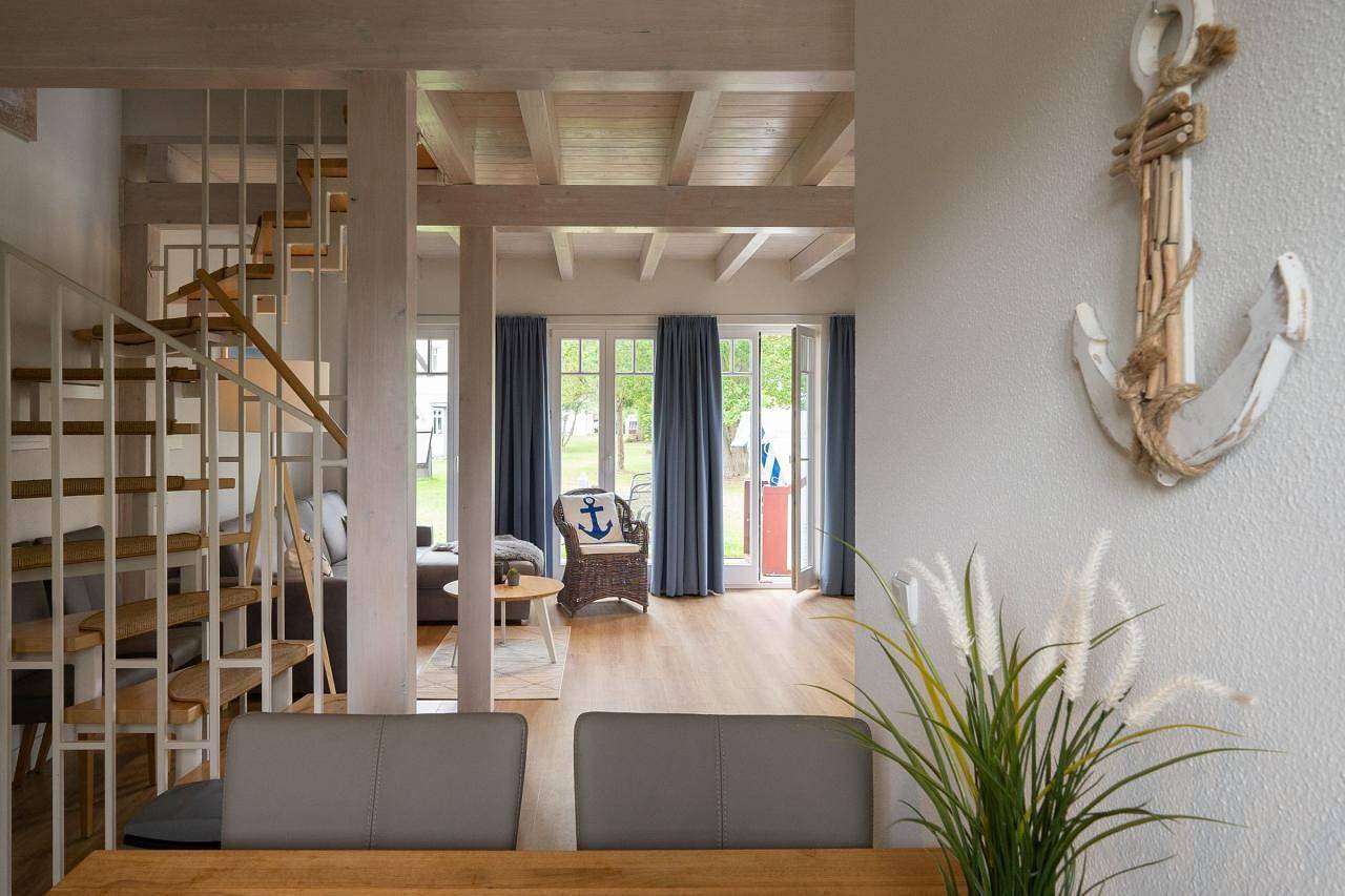 Ferienhaus Darß 22c im Ostseeferienpark Seepferdchen mit Terrasse und Garten in Ostseebad Nienhagen, Nienhagen