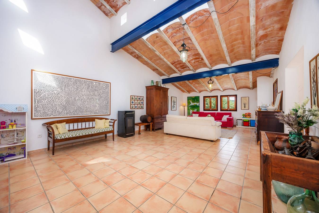 Villa 'Es Galliner' mit privatem Pool, privater Terrasse und Wi-Fi in Es Carritxó, Felanitx
