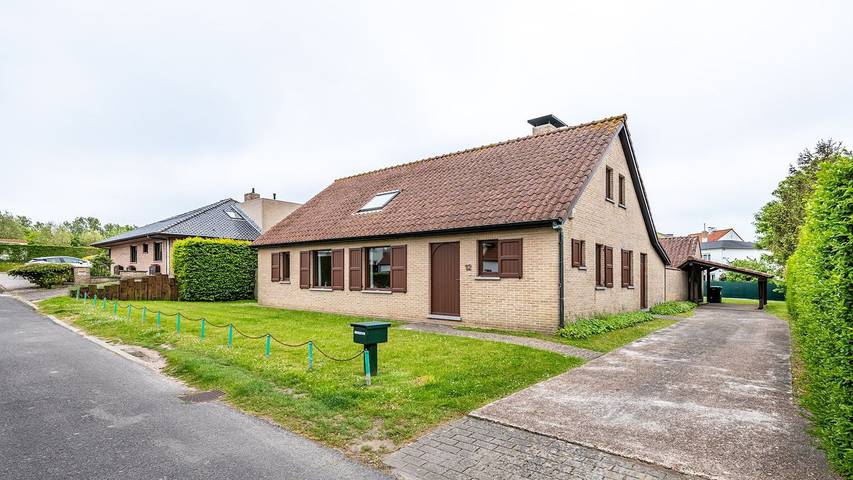 Villa pour 8 personnes, avec jardin et terrasse, animaux acceptés dans Oostduinkerke