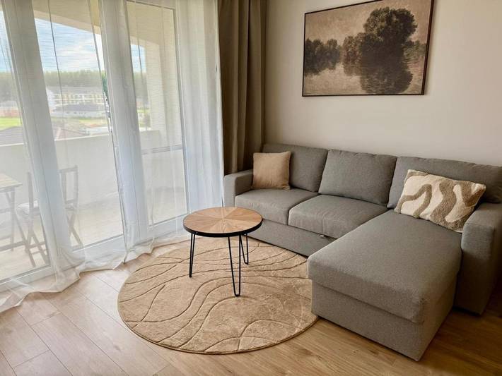 Appartement de vacances pour 3 personnes, avec jardin et vue