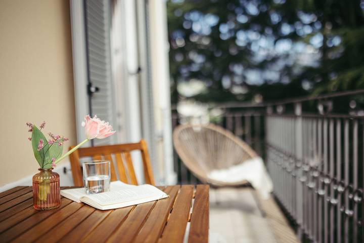 Studio für 2 Personen, mit Balkon und Garten in Algund - 2