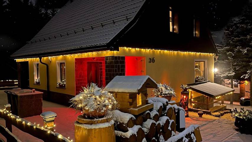 Ferienhaus für 5 Personen, mit Terrasse und Sauna in Oberwiesenthal