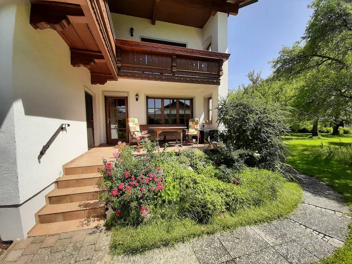 Ferienwohnung für 2 Personen, mit Terrasse und Garten in Marquartstein - 2