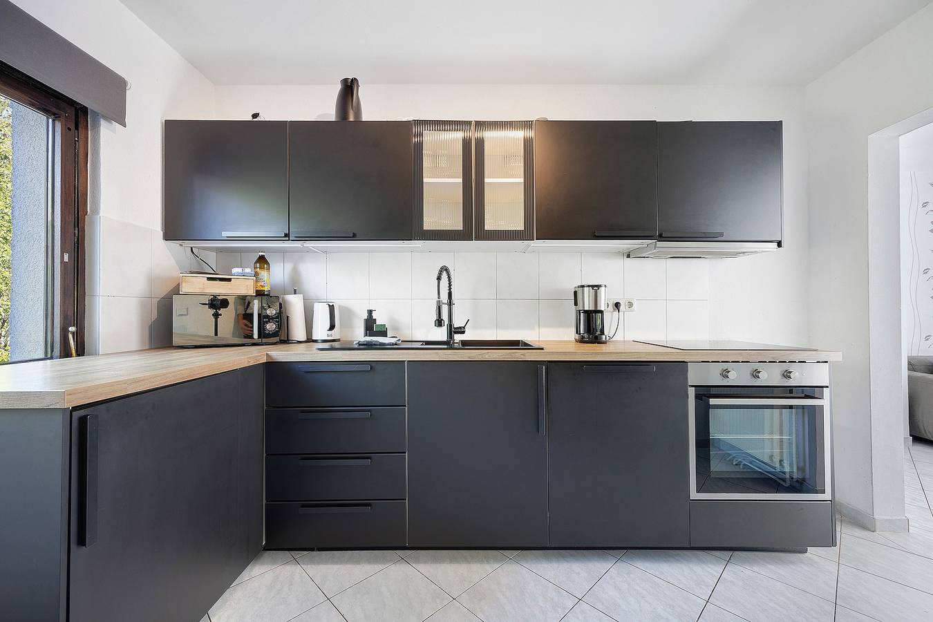 Ganze Wohnung, Ferienwohnung 'Windmühlenweg Mit Garten' mit privater Terrasse, privatem Garten und Wi-Fi in Spenge, Osnabrücker Land