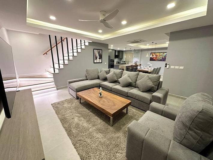 Villa pour 6 personnes, avec balcon et piscine à Pattaya
